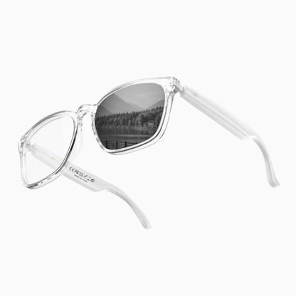 A10 Gpt Ai Smart Glasses for Cyclists with Polarized Lenses