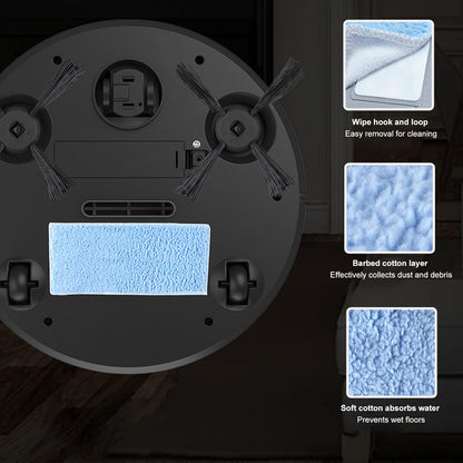 3 in 1 Sweeping Robot Mop Floor Sweep Floor Dust Absorption USB Charging Household Smart Sweeper Robot sweeping robot mop 3 in one vacuum and mop